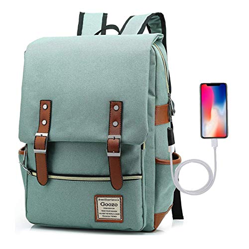 Product Cover Goozo Laptop Backpack with USB Charging Port for Women Men to 15.6 Inch Notebook
