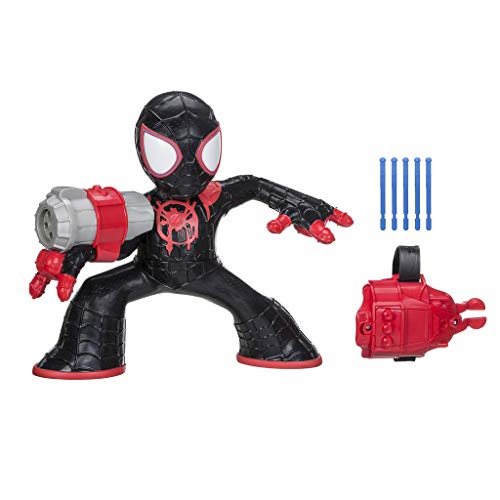 Product Cover Spider-Man: Into The Spider-Verse Shockstrike Mile Morales Super Hero Electronic Action Figure Toy