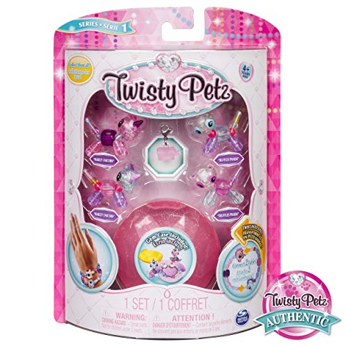 Product Cover Twisty Petz - Babies 4-Pack Unicorns and Pandas Collectible Bracelet Set for Kids