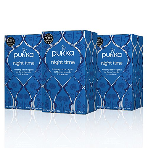 Product Cover Pukka Night Time, Organic Herbal Tea With Valerian (3 Pack, 60 Tea Bags)