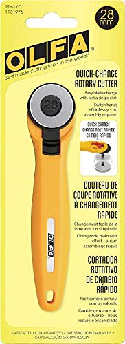 Product Cover OLFA 1131976 RTY-1/C Rotary Cutter, Yellow