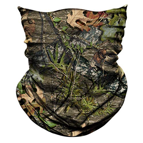 Product Cover AXBXCX 2 Pack - Camouflage Camo Print Seamless Neck Gaiter Bandana Face Mask Headband Headwear Sweatband Wristband Scarf for Fishing Hiking Hunting Cycling Motorcycle Riding Skiing Outdoor Sport 051