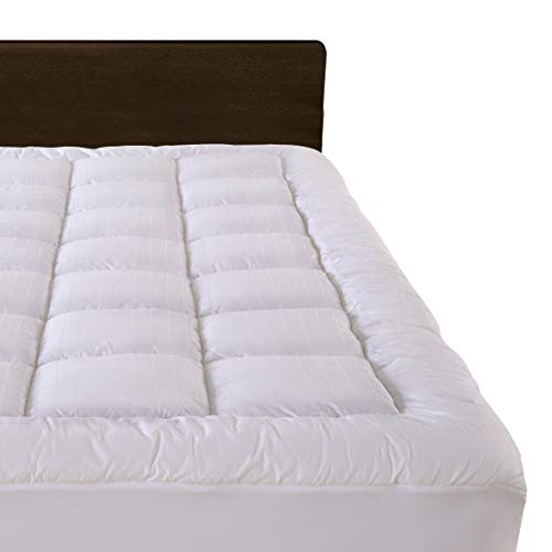 Product Cover Cloudream King Overfilled Mattress Pad Cover 8-22