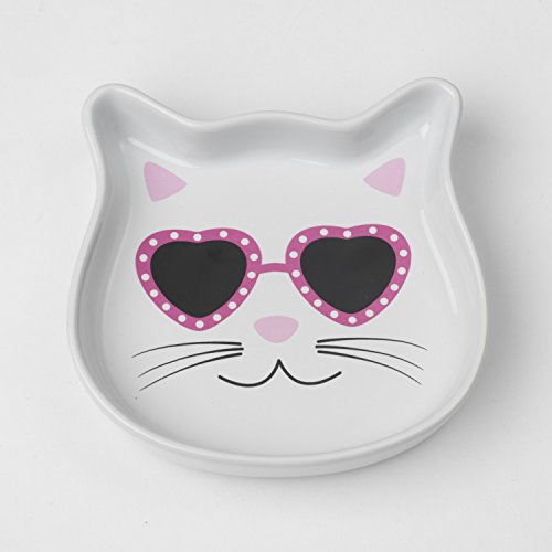 Product Cover PetRageous 15029 4 oz Diva Kitty Saucer, 4.5
