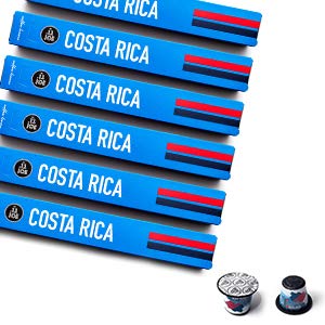 Product Cover Nespresso Compatible Capsules - Espresso Pods for your Nespresso Machine - COSTA RICA, Nespresso Original Compatible Pods Costa Rican Coffee, 10-Count Sleeves, (60 Capsules)
