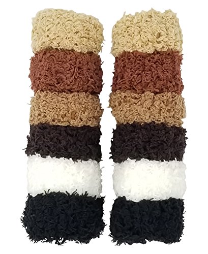 Product Cover Evogirl Small Thick Rubberbands CottonThread, Extra Soft Bun,Ponytail Holders Multi-Colored Pair Pack of 12