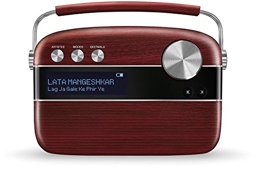 Product Cover Saregama Carvaan Portable Digital Music Player (Cherrywood Red)