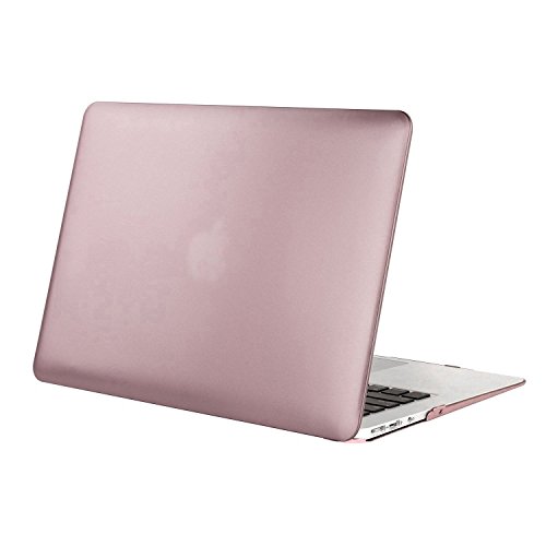 Product Cover MOSISO MacBook Air 13 inch Case (Models: A1369 & A1466, Older Version 2010-2017 Release), Plastic Hard Shell Case Cover Only Compatible with MacBook Air 13 inch, Rose Gold
