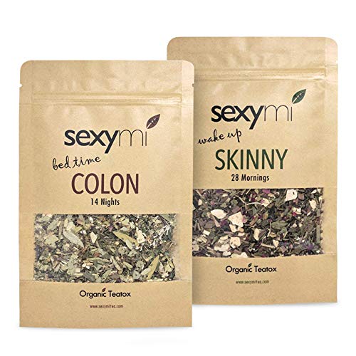 Product Cover sexymi Tea 28 day Teatox: Boost Metabolism - Burn Stored Fat - Reduce Bloat - Boost Energy - Better Sleep - Fix Digestive Issues and so much more! Formulated for results.