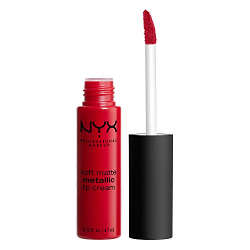 Product Cover NYX PROFESSIONAL MAKEUP Soft Matte Metallic Lip Cream, Monte Carlo, 0.22 Ounce