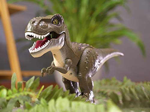 Product Cover Robo Alive - Attacking T-Rex Battery-Powered Robotic Toy (Green)
