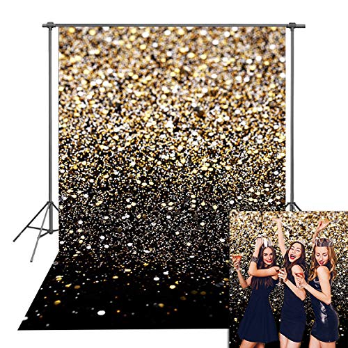 Product Cover Daniu Gold Glitter Sequin Spot Backdrops Starry Sky Shining Astract Photo Background Party Wedding Children Newborn Photography Studio Props
