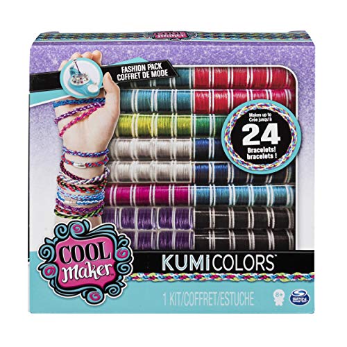 Product Cover Cool Maker - KumiColors Jewels & Cools Fashion Pack, Makes Up to 24 Bracelets with the KumiKreator, for Ages 8 and Up