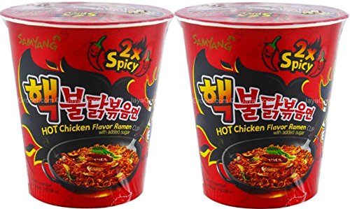 Product Cover Samyang Hot Chicken Ramen 2X Spicy Cup - 6 Cups