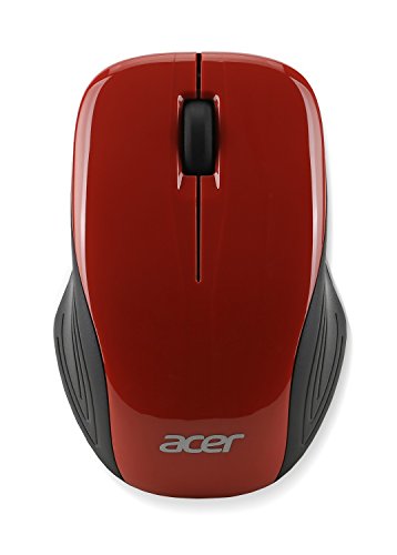 Product Cover Acer Wireless 2.4GHz Optical Mouse - Rosewood Red
