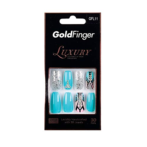 Product Cover Kiss Gold Finger Luxury Design GFL11 Long Length