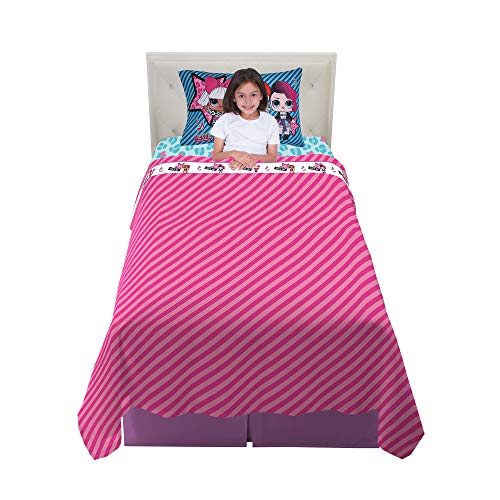 Product Cover Franco Kids Bedding Super Soft Sheet Set, 3 Piece Twin Size, L.O.L. Surprise