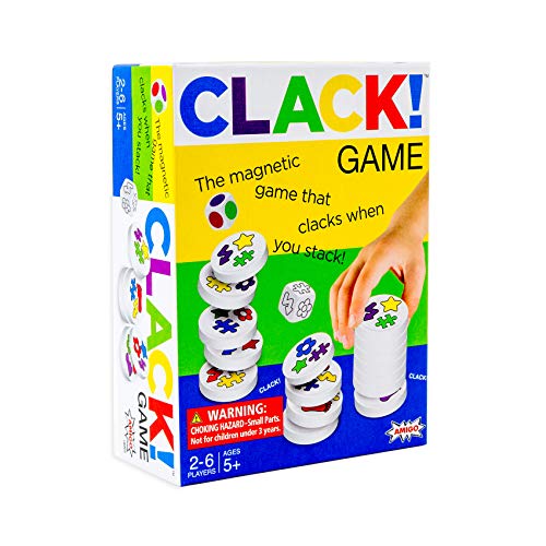 Product Cover CLACK! Kids Magnetic Stacking Game with 36 Magnets