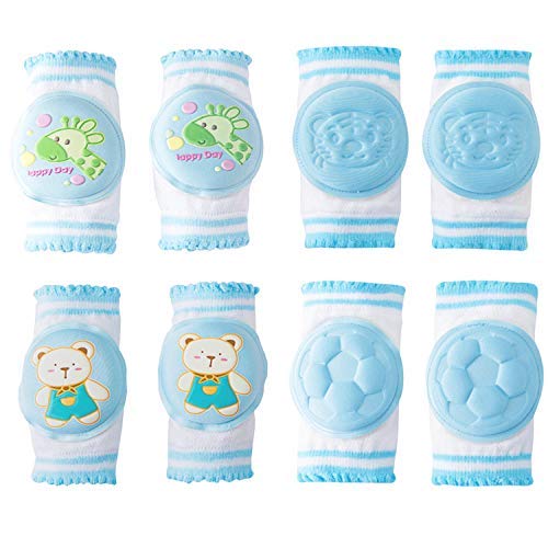 Product Cover Baby Knee Pads, Oukinakinn Walking Kneepads for crawling Memory Foam Pad Cushion