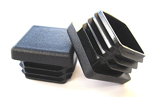 Product Cover OGC (10 Pack) - 1 Inch Square Tubing for Plastic Plug Cap Cover Tube Durable Chair Glide Insert Finishing Plugs