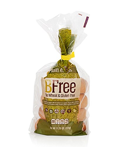 Product Cover Bfree Gluten Free Plain Bagels, Vegan, Egg Free, Soy Free, Nut Free, Dairy Free, Kosher 11.29 Oz (Pack Of 3)