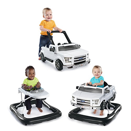 Product Cover Bright Starts 3 Ways to Play Walker - Ford F-150, White, Ages 6 months +