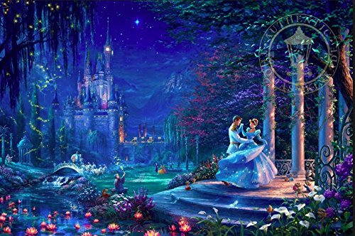 Product Cover Ceaco Thomas Kinkade The Disney Collection Cinderella Starlight Jigsaw Puzzle, 750 Pieces