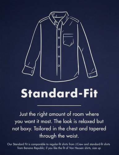 Product Cover Amazon Brand - Goodthreads Men's Standard-Fit Long-Sleeve Double Pocket Work Shirt