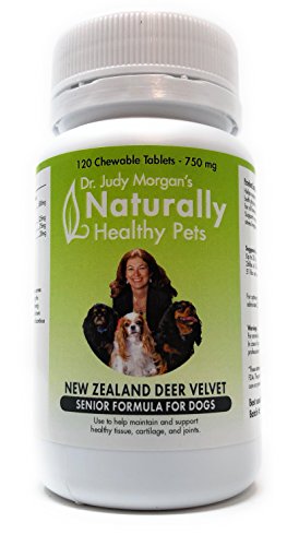 Product Cover Dr. Judy Morgan's Naturally Healthy Pets New Zealand Deer Velvet Senior Formula for Dogs