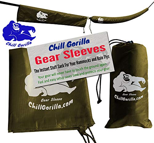 Product Cover Chill Gorilla Snakeskin Sleeves. Instant Stuff Sack & Protective Cover for hammocks, rain flys, tarps. 173