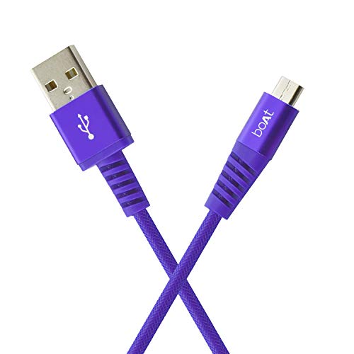 Product Cover boAt Rugged V3 Braided Micro USB Cable (Mystic Purple)