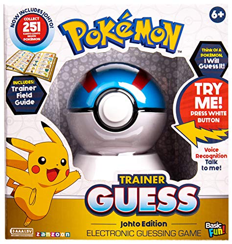 Product Cover Basic Fun Pokémon Trainer Guess: Johto Edition - Electronic Game