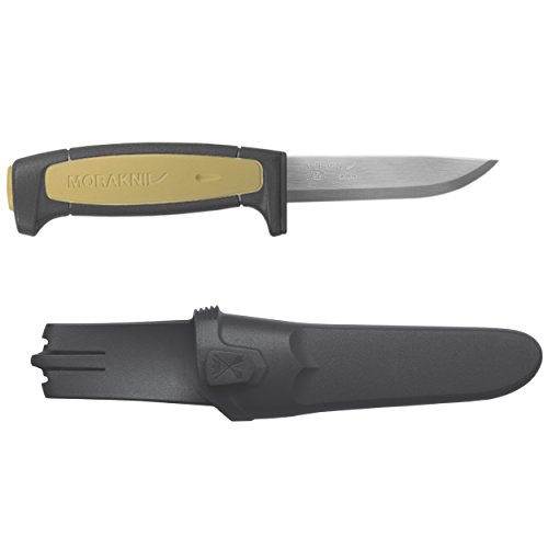 Product Cover Morakniv Craftline Basic 511 High Carbon Steel Blade Utility Knife & Combi-Sheath, 3.6