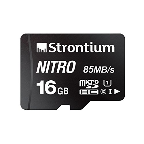 Product Cover Strontium Nitro 16GB micro SD Single Pack - 85MB/s U1 Class