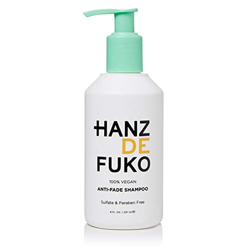 Product Cover Hanz de Fuko Premium Anti-fade Shampoo- Vegan Shampoo for Color Treated Hair (8oz) Sulfate and Paraben Free
