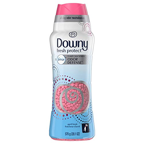 Product Cover Downy Fresh Protect April Fresh with Febreze Odor Defense In-Wash Scent Beads, 20.1 Ounce