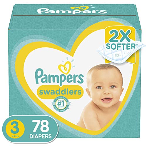 Product Cover Diapers Size 3, 78 Count - Pampers Swaddlers Disposable Baby Diapers, Super Pack