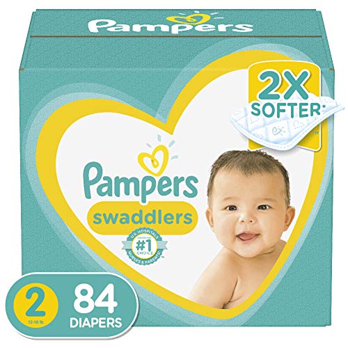 Product Cover Diapers Size 2, 84 Count - Pampers Swaddlers Disposable Baby Diapers, Super Pack