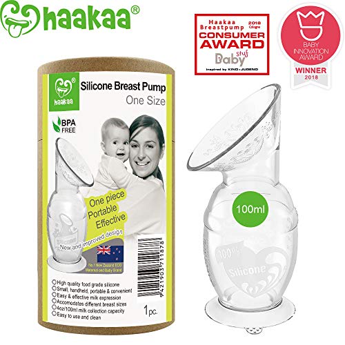 Product Cover Haakaa Manual Breastpump Saver with Base 4oz/100ml