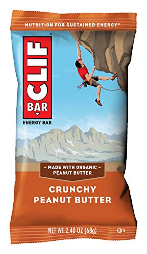 Product Cover CLIF BAR - Energy Bars - Crunchy Peanut Butter - (2.4 Ounce Protein Bars, 18 Count)