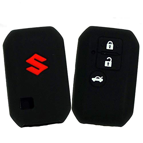 Product Cover KKRONAS Premium Silicon Key Cover for Maruti Suzuki Dzire/New Swift/New Ertiga (Push Start Button)