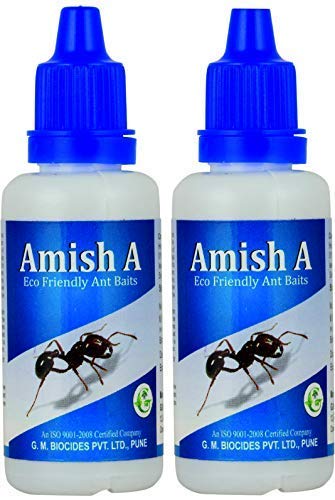 Product Cover Amish A Ant Repellent Bottle for Home, Garden, Kitchen and Wall Edges (20G) - Set of 2