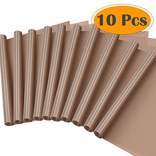 Product Cover Selizo 10 Pack PTFE Teflon Sheet for Heat Press 16