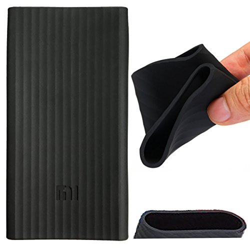 Product Cover (Cover Only) SuperCart Cover/Case for Mi 20000mAh 2i Power Bank (Black)