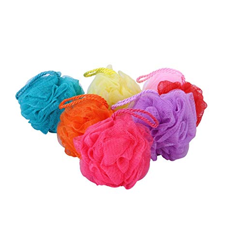 Product Cover GUBB Plastic Bath Sponge Round Loose Loofah (Colors May Vary)