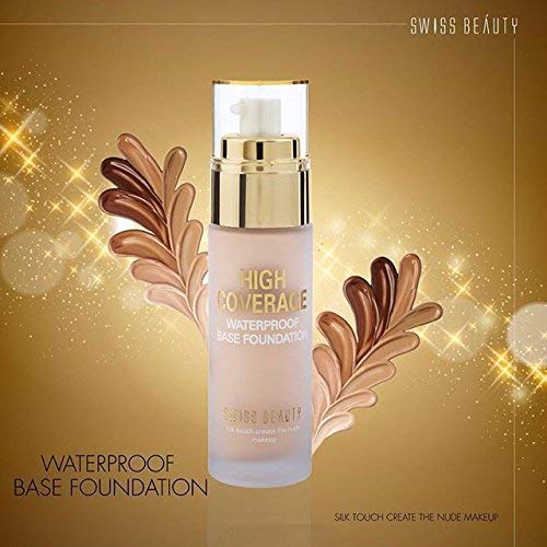 Product Cover Swiss Beauty High Coverage Waterproof Base Foundation (Rose Blush, 60g)
