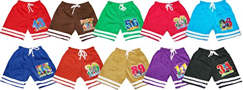 Product Cover KIDS Boys and Girls unisex basic Shorts bottom Half Pants Bermuda Multicolors Pack of 10