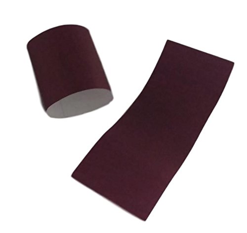 Product Cover Self-Adhering Bond Paper Napkin Band 1.5 inches x 4.25 inches by MT Products - Pack of 750 Pieces (Burgundy)