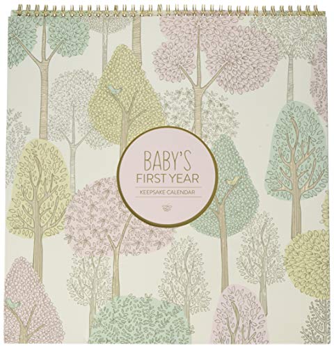 Product Cover C.R. Gibson Woodland Themed First Year Calendar for Babies and Newborns by DwellStudio, 11