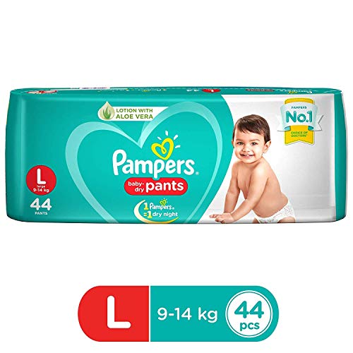 Product Cover Pampers New Diapers Pants, Large, (46 Count)
